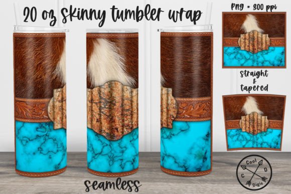 Cow Print Turquoise Buckle Tumbler Wrap: A Practical Guide to Sublimation Design and Application