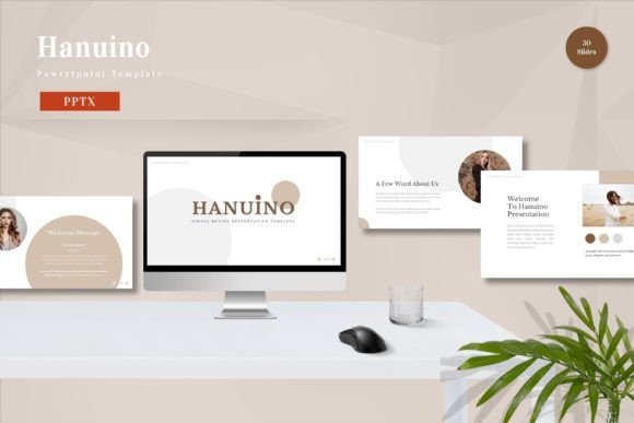 Hanuino - Powerpoint Template: A Versatile Design Solution for Modern Presenters