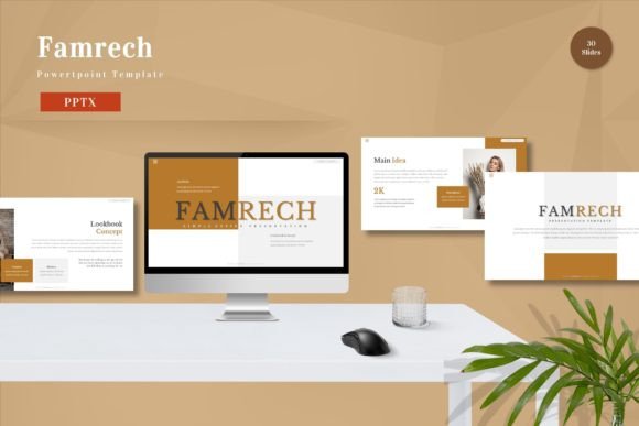 Mastering Modern Presentations with the Famrech PowerPoint Template