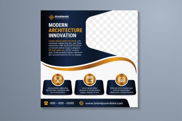 Modern Architecture Square Banner Design Guide