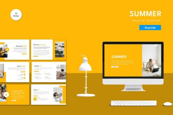 Streamlining Your Presentations: A Practical Look at the Summer Keynote Template