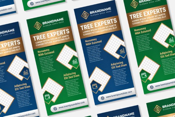Tree Experts Vertical Banner: Elevating Eco-Conscious Branding with Smart Design